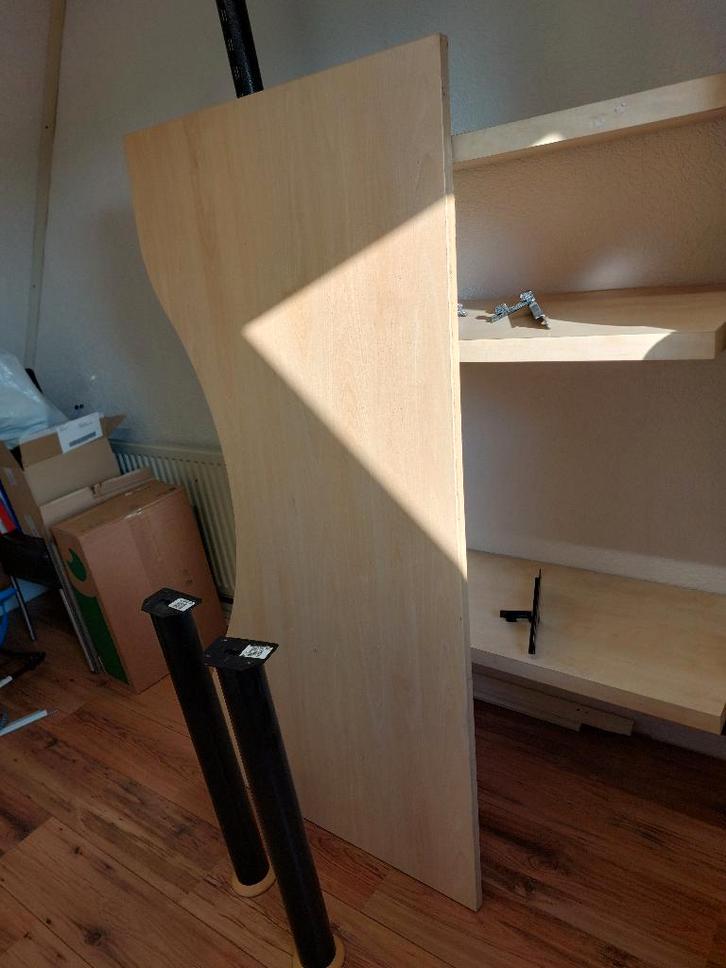 bureaublad, Huis en Inrichting, Bureaus, Gebruikt, Bureau, Ophalen