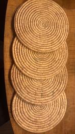 4 Rieten Placemats, Huis en Inrichting, Woonaccessoires | Onderzetters, Ophalen of Verzenden, Bord