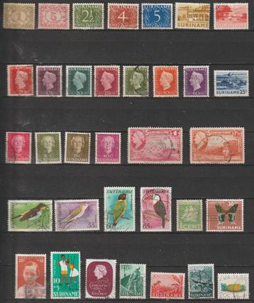 R 450. Suriname restantje 2/3 gest. zie scan beschikbaar voor biedingen