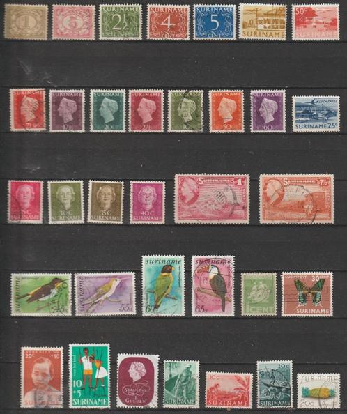 R 450. Suriname restantje 2/3 gest. zie scan, Postzegels en Munten, Postzegels | Suriname, Gestempeld, Verzenden