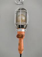 Oranje vintage looplamp, Kunststof, Gebruikt, Looplamp, Ophalen of Verzenden