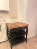 Ikea Vadholma Keukeneiland, Huis en Inrichting, Ophalen, Bruin, 50 tot 100 cm, Zo goed als nieuw