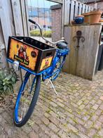 Blauwe damesfiets - kroegenfiets, Versnellingen, Ophalen, Overige merken, 53 tot 56 cm