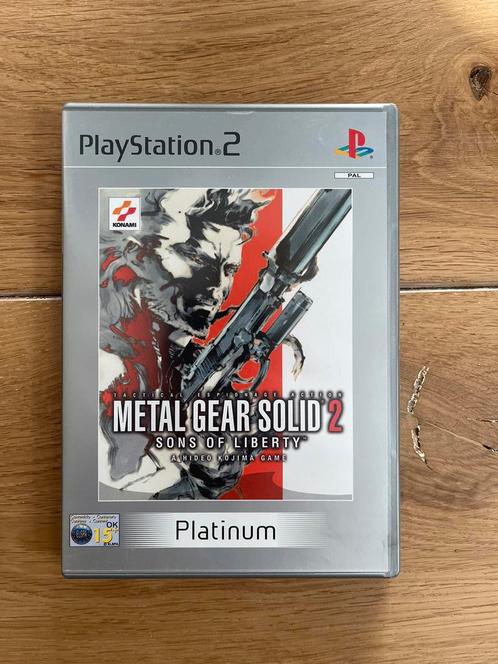 Metal Gear Solid 2 - Sons of Liberty - PlayStation 2, Spelcomputers en Games, Games | Sony PlayStation 2, Zo goed als nieuw, 1 speler