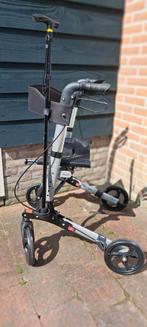 Elderly rollator RA-RL016Q metallic zilver 2023-10, Ophalen, Opvouwbaar, Zo goed als nieuw