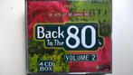 Back To The 80's Volume 2, Cd's en Dvd's, Cd's | Verzamelalbums, Pop, Zo goed als nieuw, Verzenden