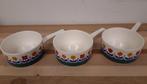 3 Vintage Ramekins van Villeroy & Boch – 1960s Flower Power, Schaal of Schalen, Overige stijlen, Ophalen of Verzenden, Zo goed als nieuw