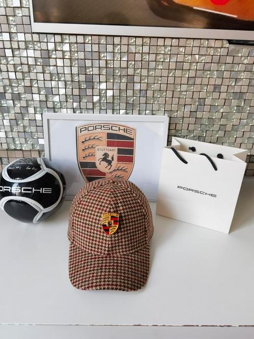 Nieuw porsche pet met Pepita heritage patroon / porsche cap, Kleding | Heren, Hoeden en Petten, Nieuw, Pet, One size fits all