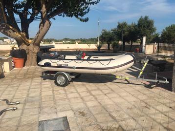 Yam 360s trailer 8pk yamaha RIB [JE] beschikbaar voor biedingen