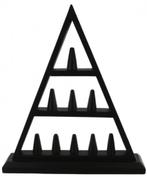 Houten ringen display zwart - 20 % korting, Hobby en Vrije tijd, Ophalen of Verzenden, Nieuw, Overige typen