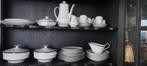 Servies Winterling wit met zilver, Antiek en Kunst, Ophalen