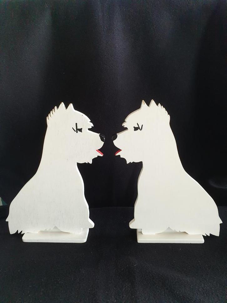 Boekensteunen  |  Westies, Dieren en Toebehoren, Honden-accessoires, Ophalen of Verzenden