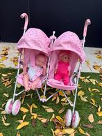 Tweeling Poppenwagen, Kinderen en Baby's, Ophalen, Zo goed als nieuw