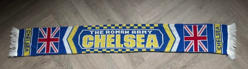 Chelsea sjaal, Ophalen of Verzenden, Buitenlandse clubs, Vaantje of Sjaal