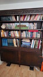 Antieke boekenkast, Huis en Inrichting, Woonaccessoires | Cd- en Dvd-rekken, Ophalen, Gebruikt, Hout