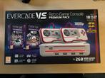 Evercade VS compleet in zonder cartridges, Ophalen of Verzenden, Zo goed als nieuw