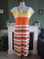 Claudia Strater zomers oranje geel jurk 42 gratis verz in NL, Kleding | Dames, Jurken, Verzenden, Geel, Maat 42/44 (L), Knielengte