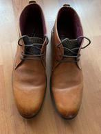 Cognac kleurige herenschoenen maat 43, Kleding | Heren, Schoenen, Overige kleuren, Ophalen of Verzenden, Zo goed als nieuw, Veterschoenen