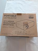 Draagbare LED Mini Beamer met Wireless Screen Mirroring, Ophalen of Verzenden, Nieuw, LED, Overige resoluties