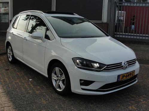 Volkswagen Golf Sportsvan 2.0 TDI/OPEN DAK /110KW /2014/WIT, Auto's, Volkswagen, Bedrijf, Golf Sportsvan, ABS, Adaptive Cruise Control