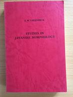 De morfologie van het Javaans, Boeken, Ophalen of Verzenden, Zo goed als nieuw, E.M. Uhlenbeck