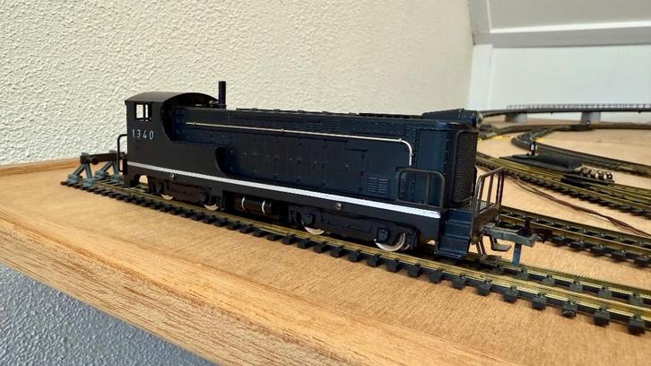 Fraaie Fleischmann H0 Baldwin-locomotief 1340S, Hobby en Vrije tijd, Modeltreinen | H0, Zo goed als nieuw, Locomotief, Gelijkstroom