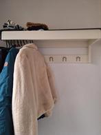 Kapstok wit 89x31 cm, Huis en Inrichting, Woonaccessoires | Kapstokken, Ophalen, Hout, Wandkapstok, Minder dan 100 cm