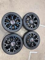 Originele Fiat 500 16” velgenset met zomerbanden, Auto-onderdelen, Banden en Velgen, Ophalen, Gebruikt, 16 inch, Banden en Velgen