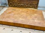 Unieke handgemaakte eindnerf snijplank, Custombowl, Ophalen of Verzenden, Info@custombowls.nl, Wagenberg