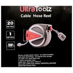 Ultratoolz Verlengkabelhaspel – 20 meter (230V, 12A), Info@purbesa.nl, Nieuw, Stekker, Purbesa
