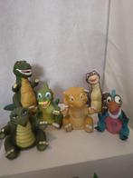 vintage Land Before Time rubber Handpoppen Pizza Hut 1988 !, Ophalen of Verzenden, Zo goed als nieuw, Film, Actiefiguur of Pop