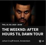 The weeknd golden circle 16 juli, Tickets en Kaartjes, Eén persoon