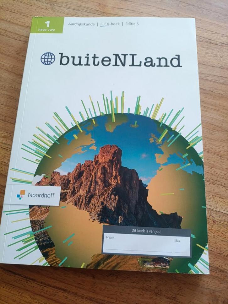 BuitenLand Aardrijkskunde HAVO/VWO NIEUW, Boeken, Schoolboeken, Nieuw, Aardrijkskunde, HAVO, Ophalen of Verzenden