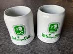 Bierpul 0.4L Bitburger Pils ... 2 stuks, Ophalen, Zo goed als nieuw, Pul(len), Overige merken