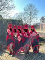 Moulin Rouge cancan danseressenpakken carnavalsoptocht, Verzenden, Zo goed als nieuw