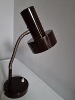 Bruin jaren 70 vintage lamp, Minder dan 50 cm, Gebruikt, Ophalen of Verzenden