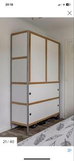 Kewlox kast hang/leg, Ophalen, 100 tot 150 cm, Zo goed als nieuw, Metaal