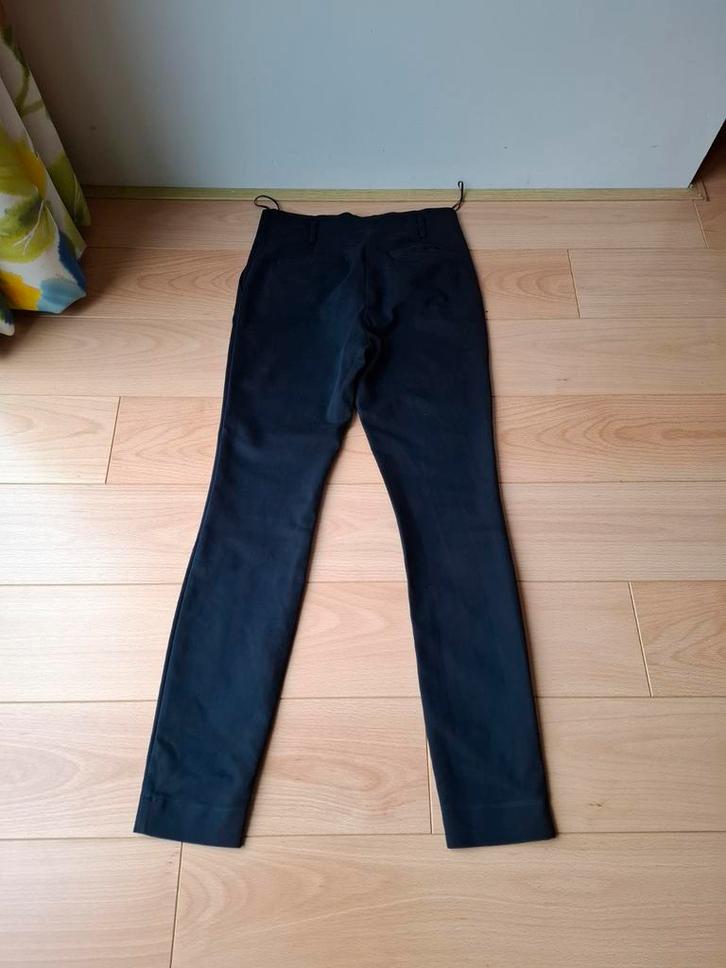 Vanilia pantalon/nette broek donkerblauw 38 als nieuw, Kleding | Dames, Broeken en Pantalons, Zo goed als nieuw, Maat 38/40 (M)