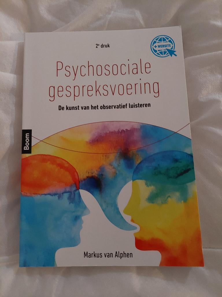 Psychosociale gespreksvoering, Ophalen of Verzenden, Zo goed als nieuw, Sociale psychologie, Markus van Alphen