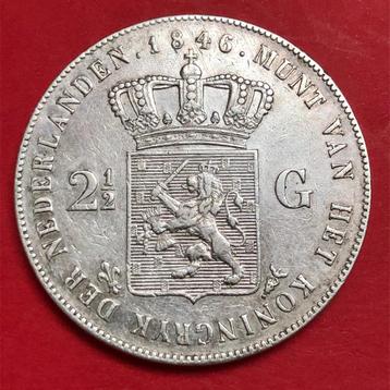 Rijksdaalder 1846 Lelie. Zfr/Pr. beschikbaar voor biedingen