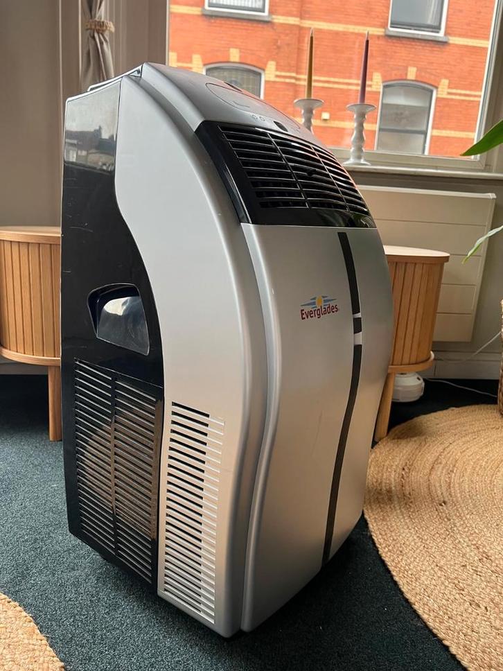 Mobiele airco Everglades EV9009, Witgoed en Apparatuur, Airco's, Zo goed als nieuw, Mobiele airco, 60 tot 100 m³, 2 snelheden