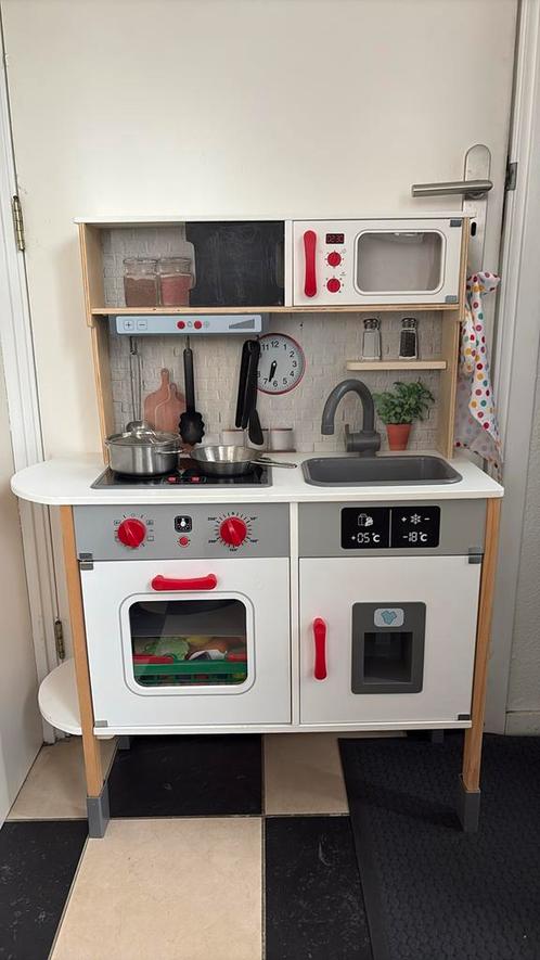 Lidl speelkeuken met accessoires, Kinderen en Baby's, Speelgoed | Speelkeukens, Gebruikt, Speelkeuken, Hout, Ophalen
