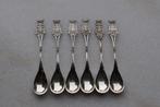 6 x Theelepel van de Goudse verzekeringmaatschappij "MVZ"., Ophalen of Verzenden
