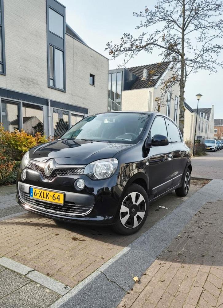 Renault Twingo 3 1.0 SCe 70pk S&S 2014 Zwart, Auto's, Renault, Particulier, Twingo, ABS, Airbags, Airconditioning, Alarm, Bluetooth