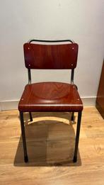 6x gispen TH Delft stoel 1950, Ophalen, Gebruikt, Vijf, Zes of meer stoelen