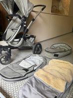 Joolz kinderwagen grijs inc babycrib /ruime bak / slaapzak, Kinderen en Baby's, Kinderwagens en Combinaties, Verstelbare duwstang