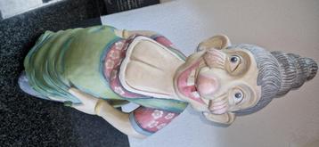 Houten beeld 59.5 cm beschikbaar voor biedingen