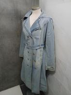 d&nim lange denim spijker trenchcoat, Maat 38/40 (M), Ophalen of Verzenden, Gedragen, D&nim