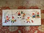 vintage kinderkamer wandkleden kabouter, peter rabbit, Kinderen en Baby's, Kinderkamer | Inrichting en Decoratie, Ophalen of Verzenden