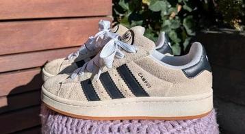 Adidas Campus Beige/Zwart - Maat 37 1/3 beschikbaar voor biedingen